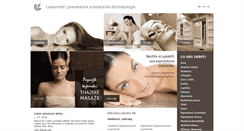Desktop Screenshot of lasermed.cz