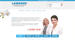 Desktop Screenshot of lasermed.pl
